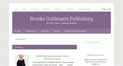 Desktop Screenshot of blog.brooksgoldmannpublishing.com