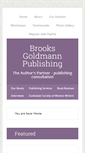 Mobile Screenshot of blog.brooksgoldmannpublishing.com